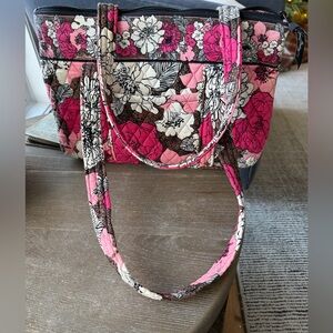 Vera Bradley Mocha Rouge Medium Tote